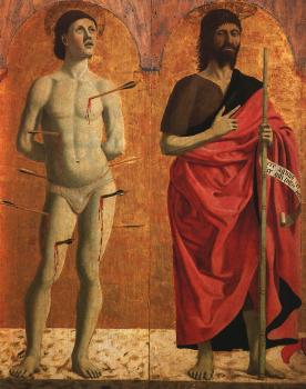 Piero Della Francesca : Polyptych of the Misericordia, detail
